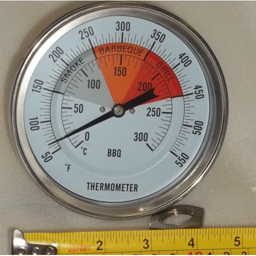 Temperature Thermometer Gauge Barbecue BBQ Grill Smoker Pit Thermostat BBQ