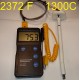 Digital Pyrometer Thermometer with Ceramic Thermocouple 1300°C for Kiln Oven for Annealing Pottery Ceramic Glass and more