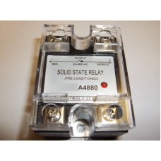 Solid State Relay SSR 80A 24-480V Control V 3-32V DC for PID Temperature Controller 