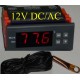 Sport Car Engine Watchdog Overheating Temperature Controller and Sensor Gauge Alarm For Oil or Water Temp up to 572 F degree