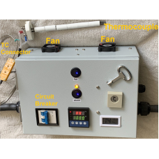 PID Temperature Control Panel fr 240V Electric Kiln Oven 30A 40A 50A with 2 Hot lines