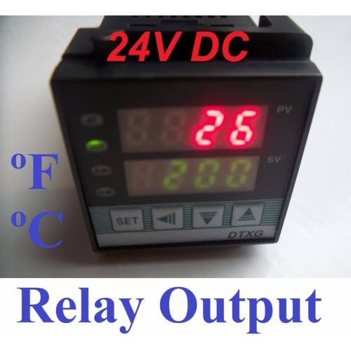 ITC-100VL Digital Pid Temperature Controller thermostat 12v 24v Omron relay 
