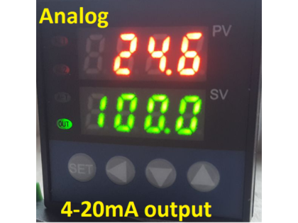 Digital PID Temperature Controller 4-20mA Analog Analogue Output °C°F Kiln Oven