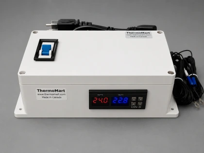 Plug & Play Differential Temperature Controller Water Heater Solar Panel Pump 10 Amp Relay Output with 2 sensor