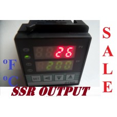 Fahrenheit  Celsius °C °F Temperature Controller 1/16 Din Universal Input RTD,K,J,E,S,B,J,T,R or N type SSR Output Voltage