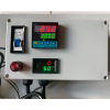 Plug & Play PID Temperature Controller+Timer+Circuit Breaker Thermocouple K type 6" Tip SS Sensor for Kiln Oven
