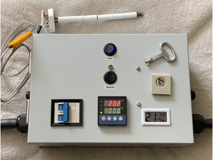 Ramp & Soak Temperature Controller Panel 240V Electric Kiln Oven 30A 40A 50A with 2 Hot line