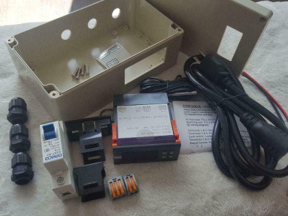 DIY Plug Play Temperature Controller Timer fr Electric BBQ Smoker, Sous vide, Beer Brewing, Fermentation Chamber