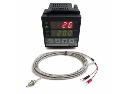 Fahrenheit  Celsius PID Temperature Controller Kiln Oven Relay Output + Thermocouple Screw type