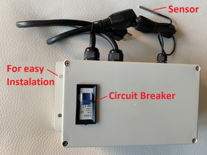 Plug & Play Temperature Controller (Thermostat) for Beer Kegerator Chest Freezer Keg & Wine Brew Cider Fermentation