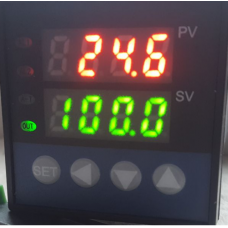 Programmable (Ramp & Soak) Dual Digital PID Temperature Controller 60 Segment Time & Temperature for Paragon Pottery Ceramic Annealing 1/16 Din