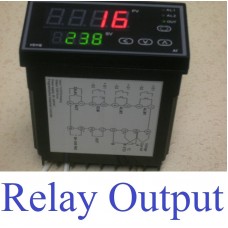 PID Programmable Temperature Controller Ramp Soak Kiln 50 Set points Relay Output