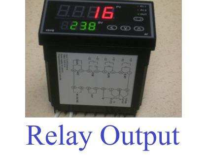 PID Programmable Temperature Controller Ramp Soak Kiln 50 Set points Relay Output