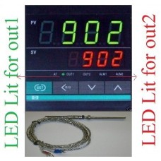 Digital EGT Thermometer 24VDC Pyrometer Temperature Control with EGT Probe 2"