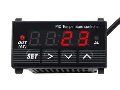 Digital EGT Temperature Controller Auto meter Pyrometer °C °F 12-24VDC 1/32 Din Red Blue Green