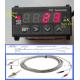 Fahrenheit  Celsius Dual Digital PID Temperature Controller Kiln Oven Relay and SSR Output + Thermocouple Screw type
