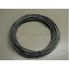J Type Thermocouple Cable / Lead / Wire Extension 15m (49.2ft) with metal shield 