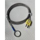 CHT (Cylinder Head Temperature) Sensor K Thermocouple all Mychrons Under Spark 18mm Washer with Flat Pin connector