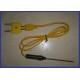 3" probe K Thermocouple (with Flat Pin connector & detachable Banana plug)