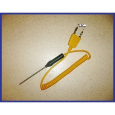 3" probe K Thermocouple Sensor fit Fluke Amprobe Digital Thermometer for Banana plug