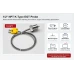 1/2 NPT K-Type EGT Thermocouple Probe 1/2 NPT K-Type EGT exhaust gas temperature thermocouple probe with stainless braided cable