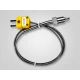 EGT Engine Diesel Exhaust Gas High Temperature Probe 1/4 NPT K-Type Thermocouple Sensor for Gauge
