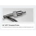1/4 NPT K-Type EGT exhaust gas temperature thermocouple probe with stainless braided cable