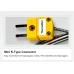 1/4 NPT K-Type EGT exhaust gas temperature thermocouple probe with stainless braided cable