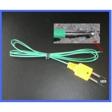 Fast Response K Thermocouple TC with very small Fine probe for HVAC, PCB & etc