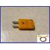 Male Flat Pin Miniature Mini Socket Connector K Thermocouple Fit Fluke Temperature Probe for wire Extension