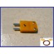 Male Flat Pin Miniature Mini Socket Connector K Thermocouple Fit Fluke Temperature Probe for wire Extension