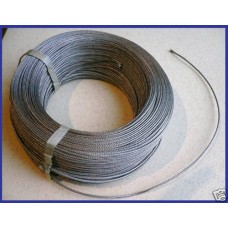 J Thermocouple Cable / Lead / Wire Extension - 200m (656ft) Metal Shield (Stainless steel braided)
