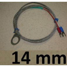 CHT Cylinder Head Temperature Sensor – K Type, 14mm ID Washer, 3m Cable (DTC)