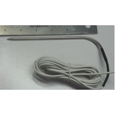 NTC (Negative Temperature Coefficient) Sensor 10K Ohm Thermistor Stainless Steel L shape & Pin Point Tapered Probe 