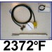 Complete Kiln Package (Fahrenheit & Celsius PID Temperature Controller Thermocouple Probe SSR Relay 40A ) 