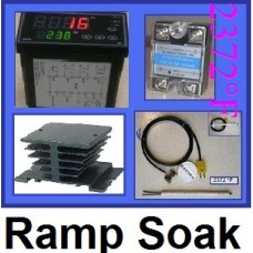 Complete Kiln Package Professional PID Programmable Control (60 segment Ramp & Soak)  Timely Cycles Controller Universal Input