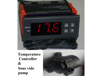 Temperature Controller and Pump for Making Home Sous Vide Cooking  Machine (10 Amp)