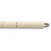 Ceramic K-type thermocouple tip showing insulating sleeves and welded metal junction