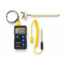 DP-6801 digital pyrometer with ceramic K-type thermocouple and test probe