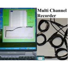 Multi Channel Temperature Chart Recorder Data Logger Monitoring 4 sensor Monitoring with Alarm Beeper and Email