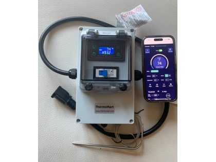 WiFi Outdoor Temperature Controller Electric Smoker Grill BBQ Waterproof Smart Plug & Play Timer Thermostat