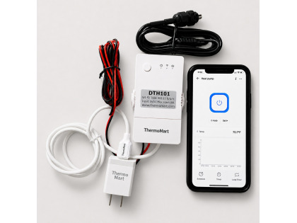 WiFi Gas Heater pool Heat Pump Spa Hot tub programmable Thermostat Timer Remote Receiver Control Temperature