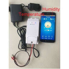 WIFI Smart Gas Fireplace programmable Thermostat/Timer Remote/Receiver & Control Temperature or Humidity