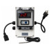 Waterproof plug-and-play 120VAC temperature control box with circuit breaker, sensor, plug and receptacle