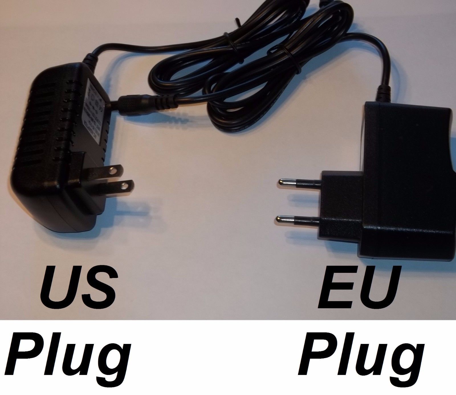 Adapter Input 100-240 VAC , Output 12V DC 1000mA USA or EU Plug Adapter Input 100-240 VAC , Output 12V DC 1000mA USA or EU Plug