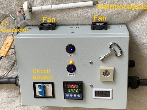 PID Temperature Control Panel fr 240V Electric Kiln Oven 30A 40A 50A with 2 Hot lines PID Temperature Control Panel fr 240V Electric Kiln Oven 30A 40A 50A with 2 Hot lines