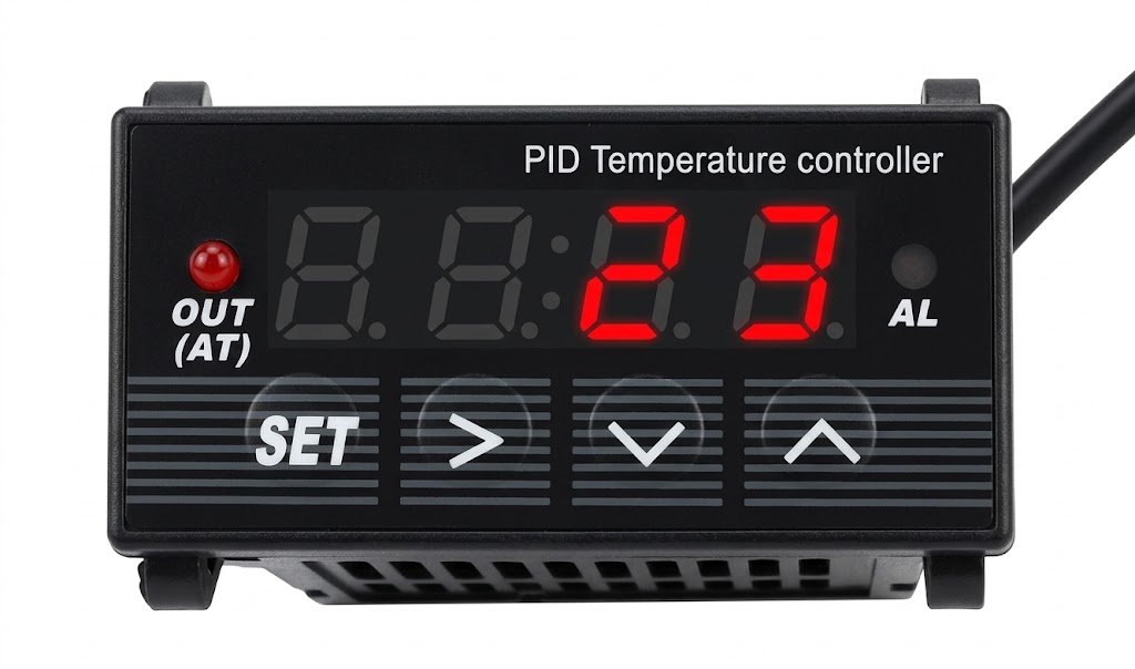 Digital EGT Temperature Controller Auto meter Pyrometer °C °F 12-24VDC 1/32 Din Red Blue Green Digital EGT Temperature Controller Auto meter Pyrometer °C °F 12-24VDC 1/32 Din Red Blue Green