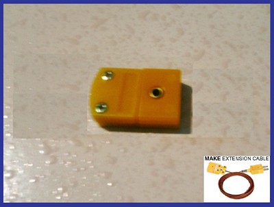Female Flat Pin Miniature Mini Socket Connector K Thermocouple Fit Fluke Temperature Probe for wire Extension Female Flat Pin Miniature Mini Socket Connector K Thermocouple Fit Fluke Temperature Probe for wire Extension