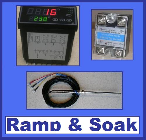 PID Kit for Beer Brewing with (Programmable Ramp & Soak controller, RTD sensor, SSR 40Amp) PID Kit for Beer Brewing with (Programmable Ramp & Soak controller, RTD sensor, SSR 40Amp)